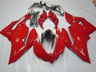 11-14 Rosso Lucido Semplice Ducati 1199 Carene Moto