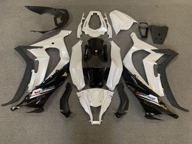 11-15 Bianco Perla & Nero ZX10R Carene Moto