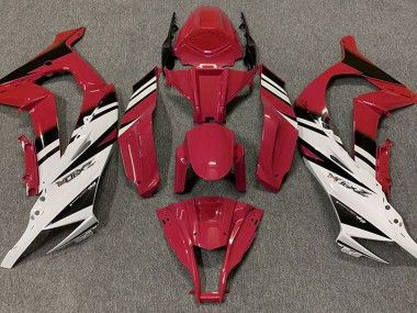 11-15 Rosso Lucido & Bianco ZX10R Carene Moto