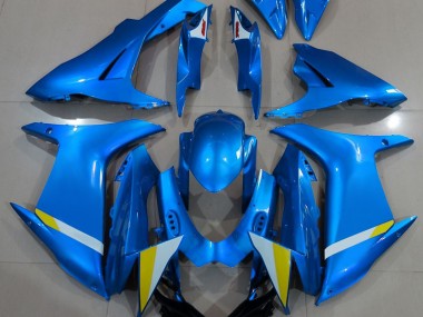 11-24 Azzurro Completamente Lucido GSXR 600-750 Carene Moto