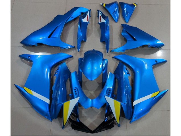 11-24 Azzurro Completamente Lucido GSXR 600-750 Carene Moto 11-24 Azzurro Completamente Lucido GSXR 600-750 Carene Moto