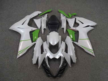 11-24 Bianco Perla & Verde GSXR 600-750 Carene Moto