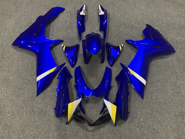 11-24 Blu Profondo Marchiato Suzuki GSXR 600-750 Carene Moto