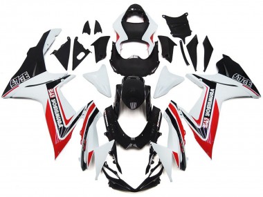 11-24 Kit Stile Personalizzato Rosso GSXR 600-750 Carene Moto
