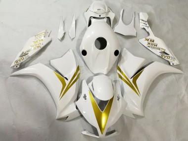 12-16 Bianco & Oro CBR1000RR Carene Moto