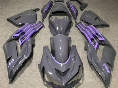 12-21 Nardo Grigio & Viola ZX14R Carene Moto