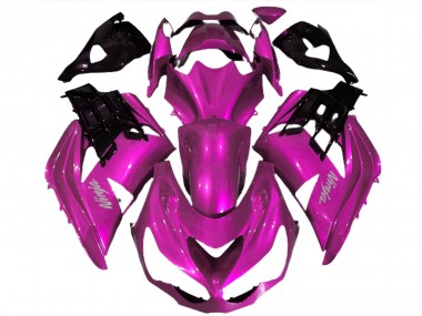 12-21 Rosa Caldo ZX14R Carene Moto