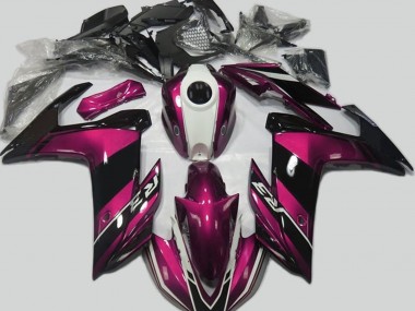 15-18 Rosa & Nero Lucido R3 Carene Moto