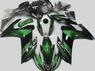 15-18 Verde & Nero Lucido R3 Carene Moto