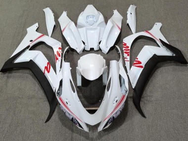 16-19 Loghi Bianco Perla & Rosso ZX10R Carene Moto
