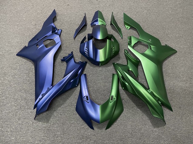 17-21 Divisione Blu & Verde R6 Carene Moto 17-21 Divisione Blu & Verde R6 Carene Moto