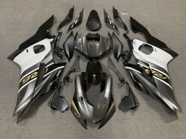 17-21 Grigio Canna Di Fucile & Oro R6 Carene Moto