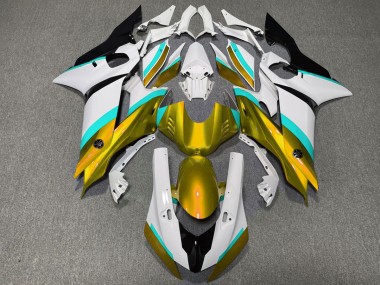 17-21 Oro & Azzurro Lucido R6 Carene Moto