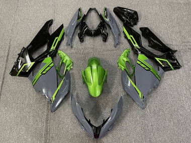 18-23 Nardo Grigio & Verde Ninja 400 Carene Moto