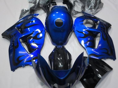 97-07 Blu & Nero Fiamma GSXR 1300 Carene Moto