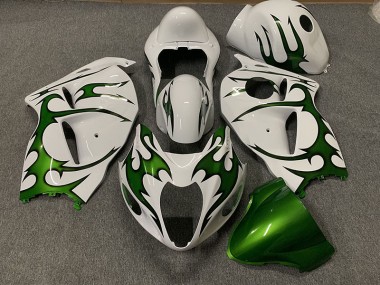 97-07 Verde & Bianco GSXR 1300 Carene Moto