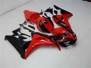 Kit Carena Moto Completo Honda CBR1000RR 2006-2007 - Rosso Nero Lucido