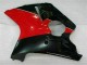 Carena Moto Honda CBR1100XX Blackbird 1996-2007 - Rosso Nero Lucido