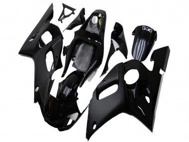 Carena Moto Yamaha YZF R6 1998-2002 - Nero Lucido Nero Opaco