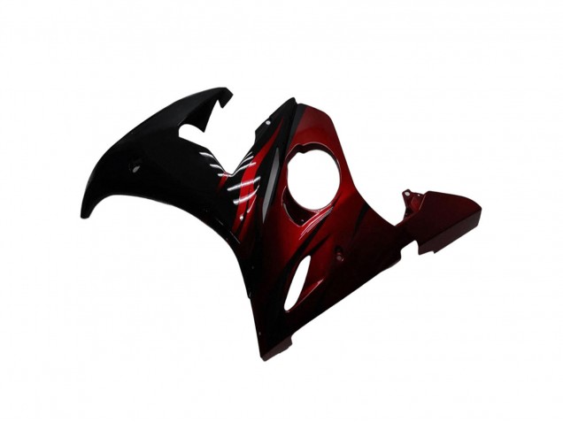 Kit Carena Moto Yamaha YZF R6 2003-2004 - Nero Lucido Rosso