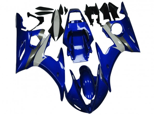 Carena Moto Yamaha YZF R6 2003-2004 - Blu Bianco