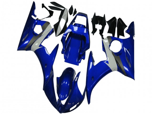 Carena Moto Yamaha YZF R6 2003-2004 - Blu Bianco