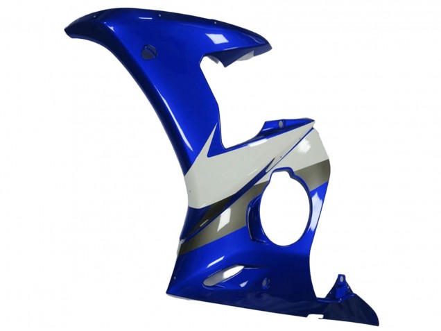 Carena Moto Yamaha YZF R6 2003-2004 - Blu Bianco