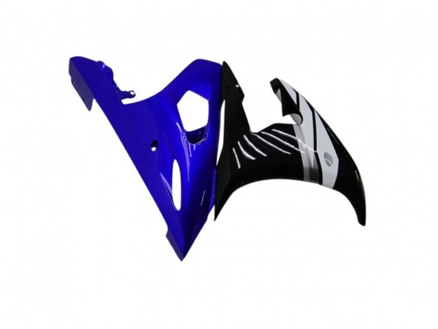 Carena Moto Yamaha YZF R6 2003-2004 - Blu Bianco Nero Lucido