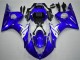 Carena Moto Yamaha YZF R6 2003-2004 - Blu Bianco