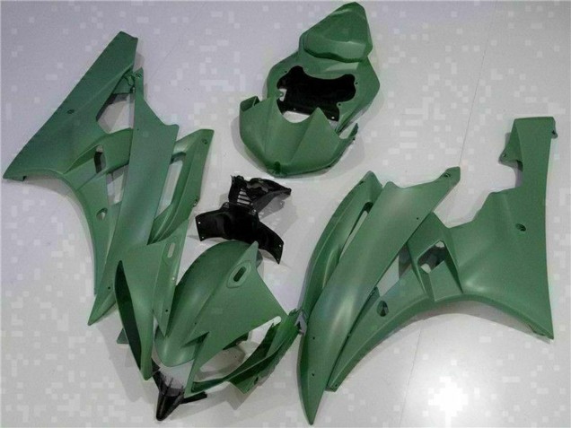 Carena Moto Yamaha YZF R6 2006-2007 - Verde Militare
