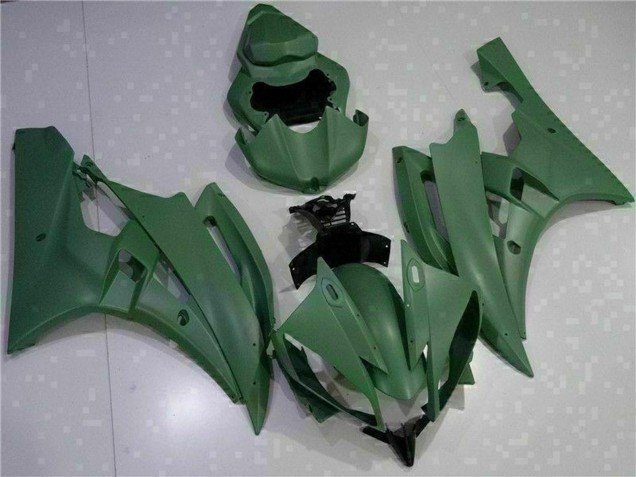 Carena Moto Yamaha YZF R6 2006-2007 - Verde Militare
