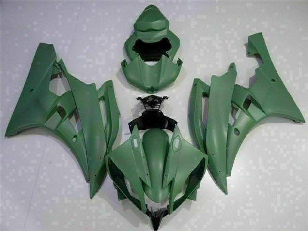 Carena Moto Yamaha YZF R6 2006-2007 - Verde Militare