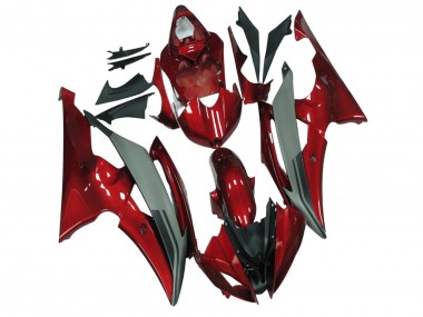 Carena Moto Yamaha YZF R6 2008-2016 - Rosso Grigio