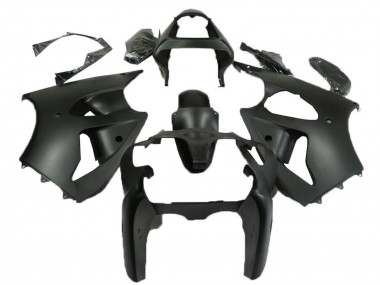 Carena Moto Kawasaki ZX6R 2000-2002 - Nero Opaco
