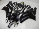 Carena Moto ABS Kawasaki ZX6R 2007-2008 - Nero Lucido