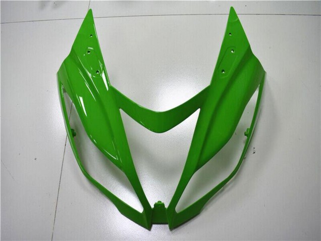 Carena Moto Kawasaki ZX6R 2013-2018 - Verde Bianco Nero Lucido