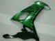 Carena Moto Kawasaki ZX10R 2008-2010 - Nero Lucido Verde Fiamma