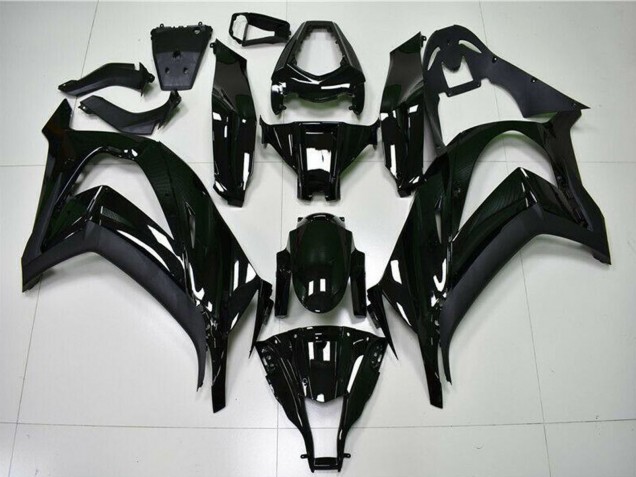 Carena Moto Kawasaki ZX10R 2011-2015 - Nero Lucido