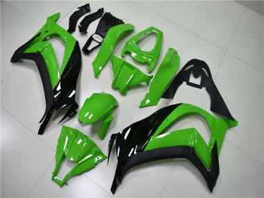 Carena Moto Kawasaki ZX10R 2011-2015 - Verde Nero Lucido