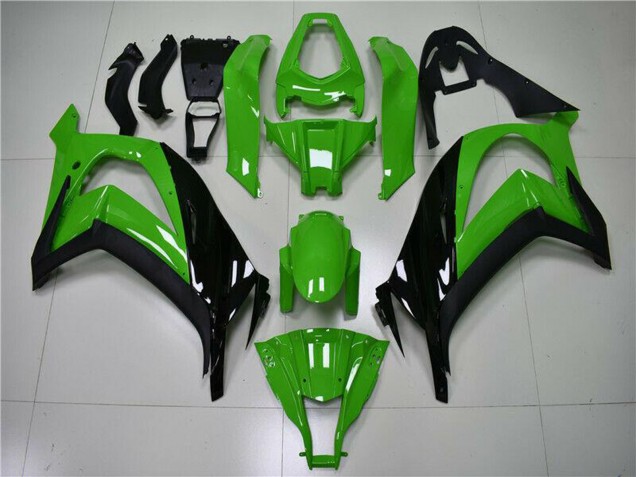 Carena Moto Kawasaki ZX10R 2011-2015 - Verde Nero Lucido