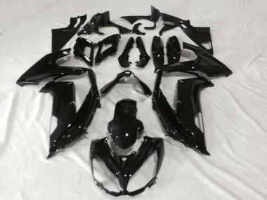 Carena Moto Kawasaki EX650 2012-2016 - Nero Lucido