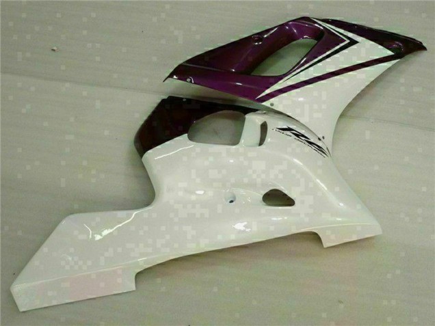 Carena Moto Yamaha YZF R6 1998-2002 - Bianco Viola