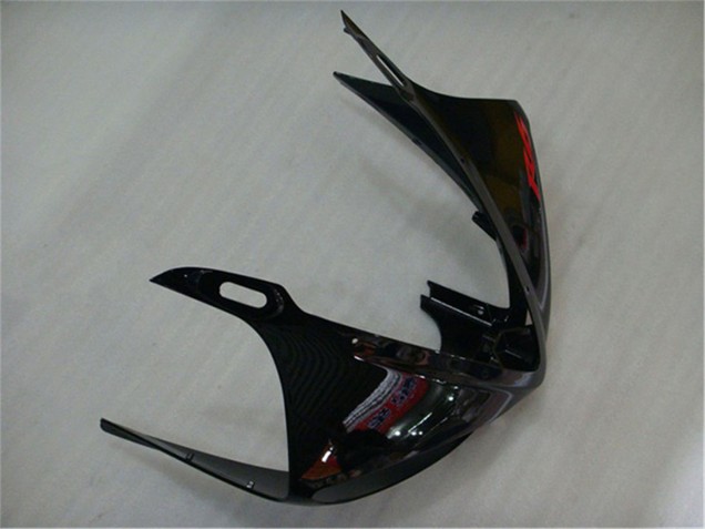 Carena Moto Yamaha YZF R6 2003-2004 - Nero Lucido Nero Opaco Rosso Decals
