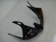 Carena Moto Yamaha YZF R6 2003-2004 - Nero Lucido Nero Opaco Rosso Decals