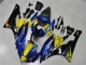 Carena Moto Yamaha YZF R6 2006-2007 - Blu Giallo Nero Lucido Squalo