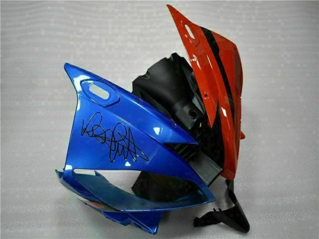 Carena Moto Yamaha YZF R6 2006-2007 - Giallo Blu Rosso Nero Lucido Squalo