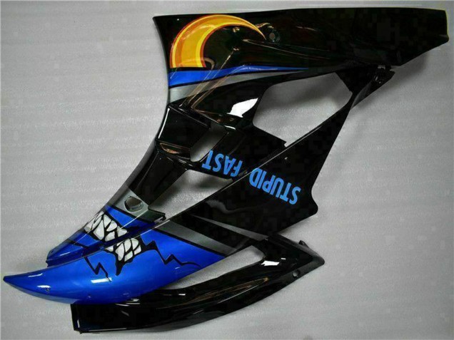 Carena Moto Yamaha YZF R6 2006-2007 - Giallo Blu Rosso Nero Lucido Squalo