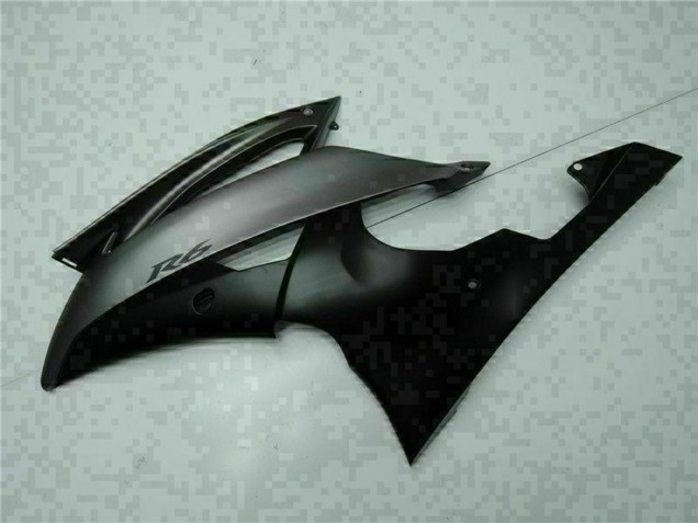 Carena Moto Yamaha YZF R6 2008-2016 - Grigio Nero Opaco