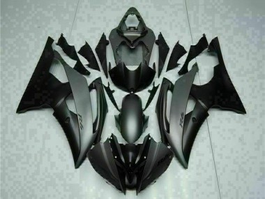 Carena Moto Yamaha YZF R6 2008-2016 - Grigio Nero Opaco