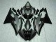 Carena Moto Yamaha YZF R6 2008-2016 - Grigio Nero Opaco